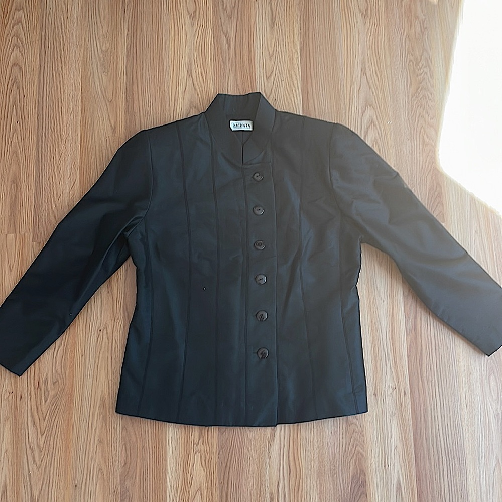 100% Silk Black Blazer/Jacket